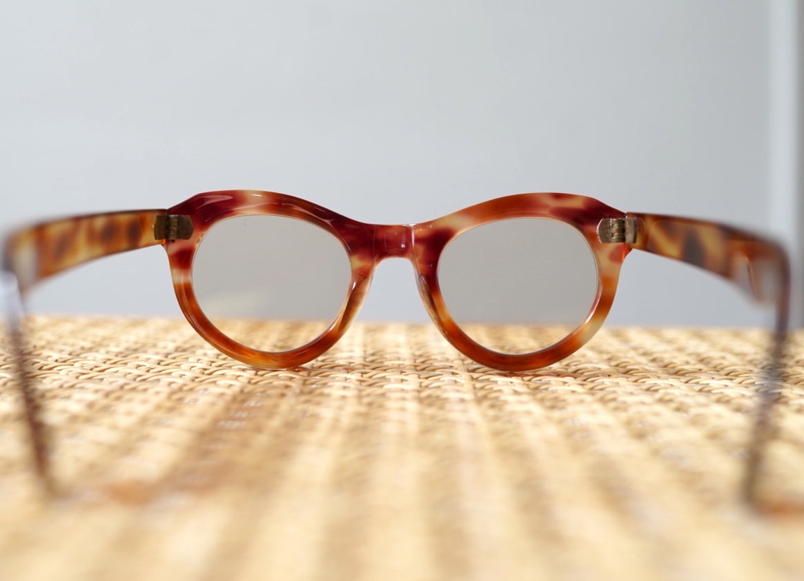 1940's 芯なし アヴァンギャルドセルフレームアイウェア 眼鏡 / frame france(フレームフランス)