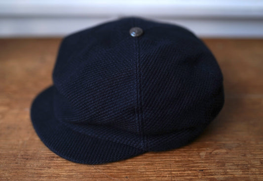 PC KENDO CASQUETTE W/SILVER BUTTON 刺し子キャスケット 帽子 / PORTER CLASSIC(ポータークラシック)