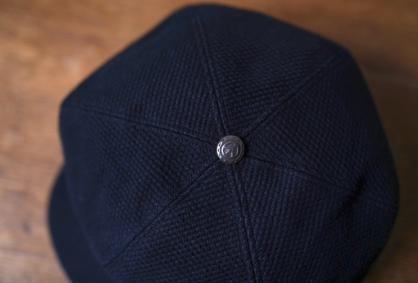 PC KENDO CASQUETTE W/SILVER BUTTON 刺し子キャスケット 帽子 / PORTER CLASSIC(ポータークラシック)