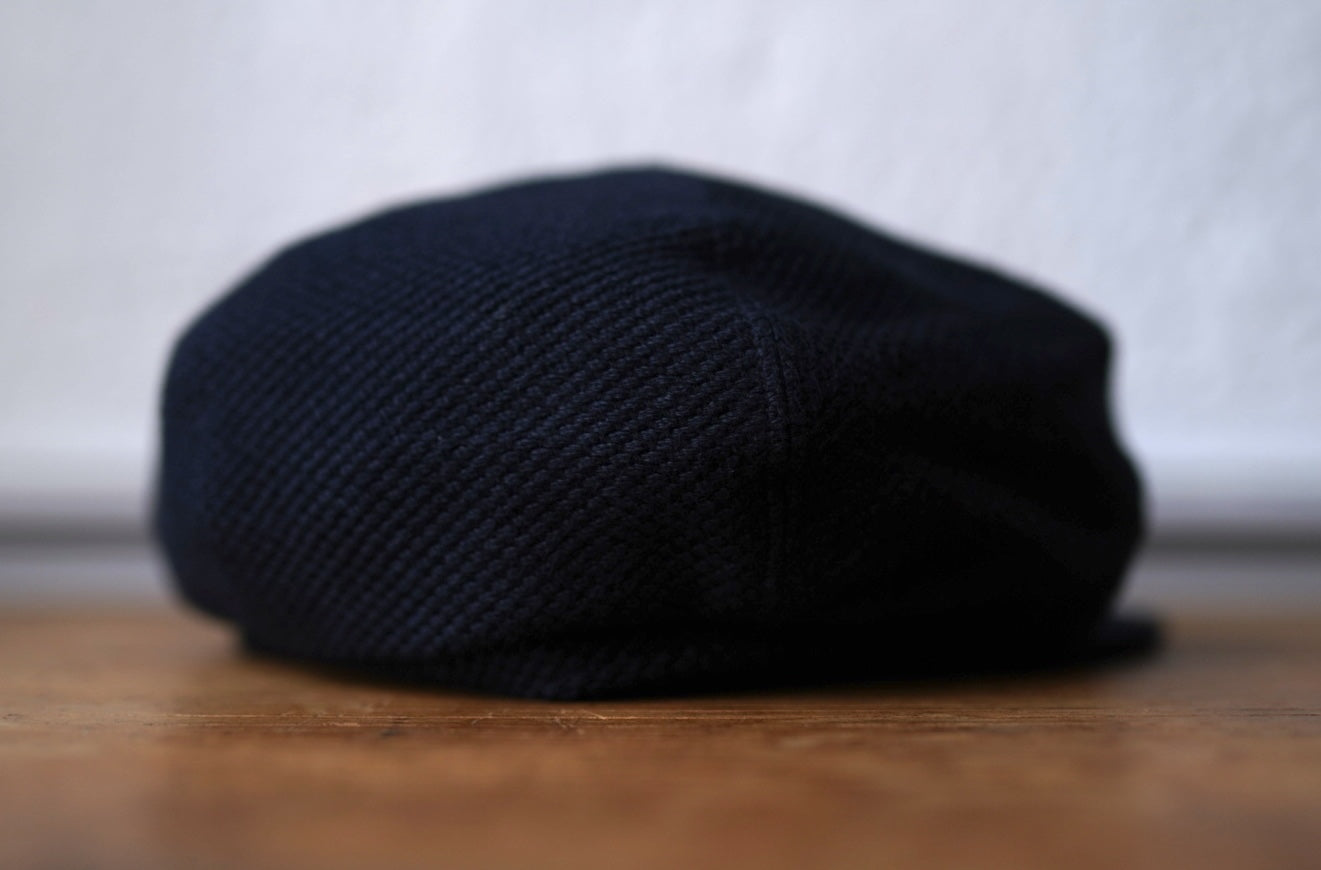 PC KENDO CASQUETTE W/SILVER BUTTON 刺し子キャスケット 帽子 / PORTER CLASSIC(ポータークラシック)