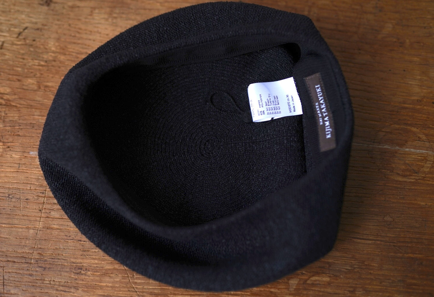 WASHI Knit BERET ペーパーニットベレー ベレー帽 / KIJIMA TAKAYUKI(キジマタカユキ)