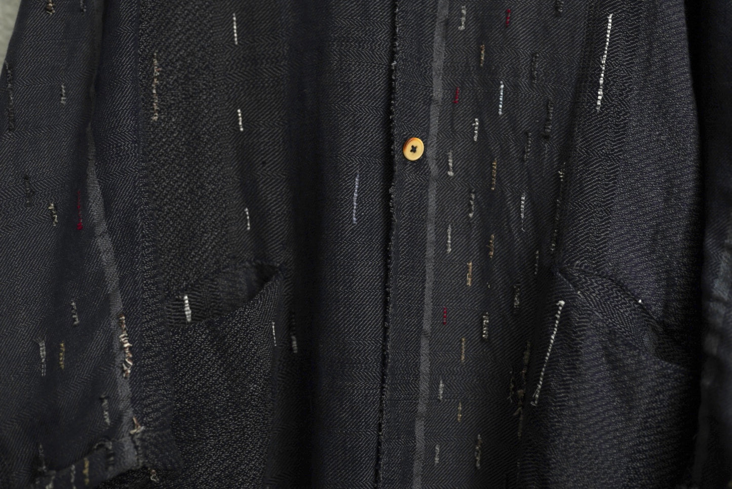 24SS Season XIV ALLEN 手織リネンカシミヤコットンオーバーコート / isabella stefanelli(イザベラステファネリ)