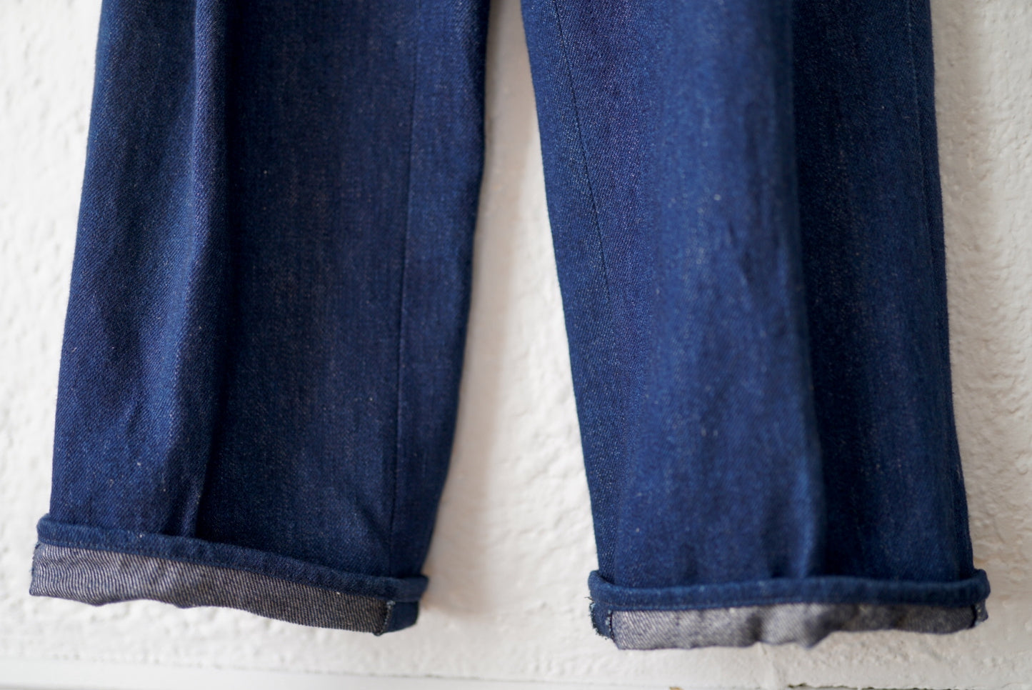 20AW MTM 2タックワイドリネンデニムスラックスパンツ / IGARASHI TROUSERS(五十嵐トラウザーズ)