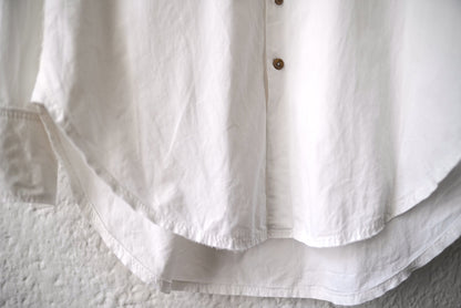 21SS No Collar Shirt コットンノーカラーシャツ / Araki Yuu(アラキユウ)