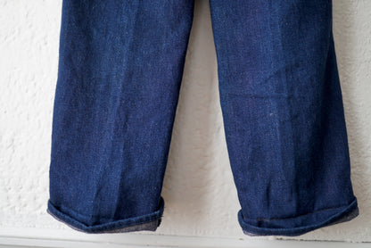 20AW MTM 2タックワイドリネンデニムスラックスパンツ / IGARASHI TROUSERS(五十嵐トラウザーズ)