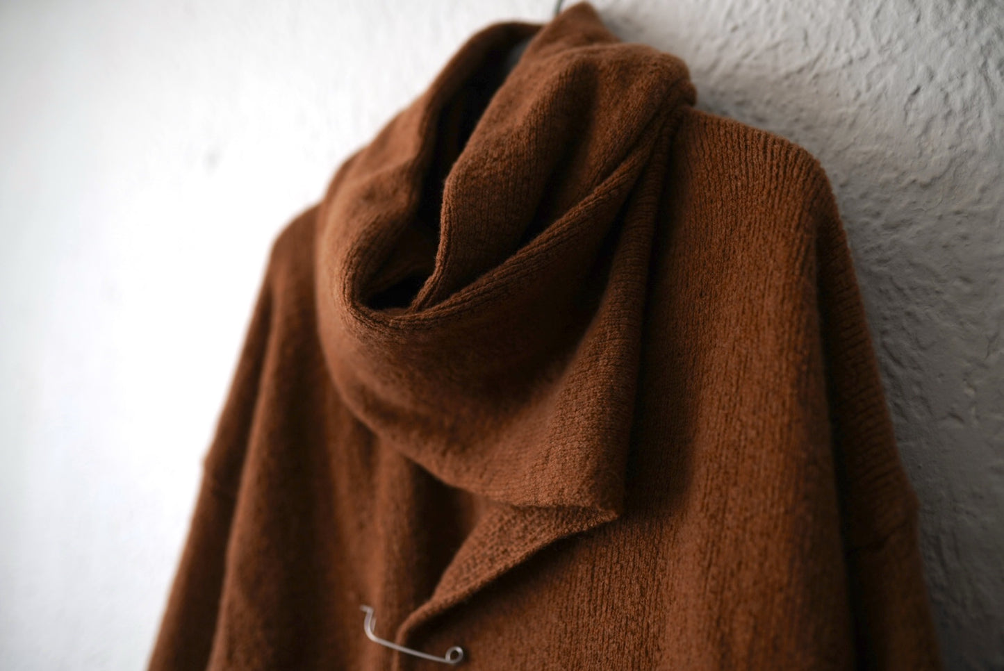 23AW Loose Fit Wrap Cardigan ストールネックピンニットカーディガンセーター / DANIEL ANDRESEN(ダニエルアンドレセン)