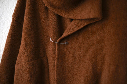 23AW Loose Fit Wrap Cardigan ストールネックピンニットカーディガンセーター / DANIEL ANDRESEN(ダニエルアンドレセン)