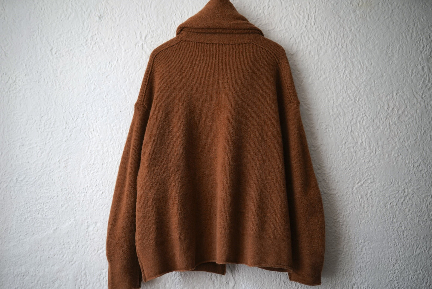 23AW Loose Fit Wrap Cardigan ストールネックピンニットカーディガンセーター / DANIEL ANDRESEN(ダニエルアンドレセン)