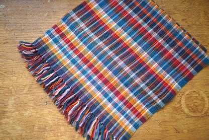 スクエア手織ストール / 濱野太郎