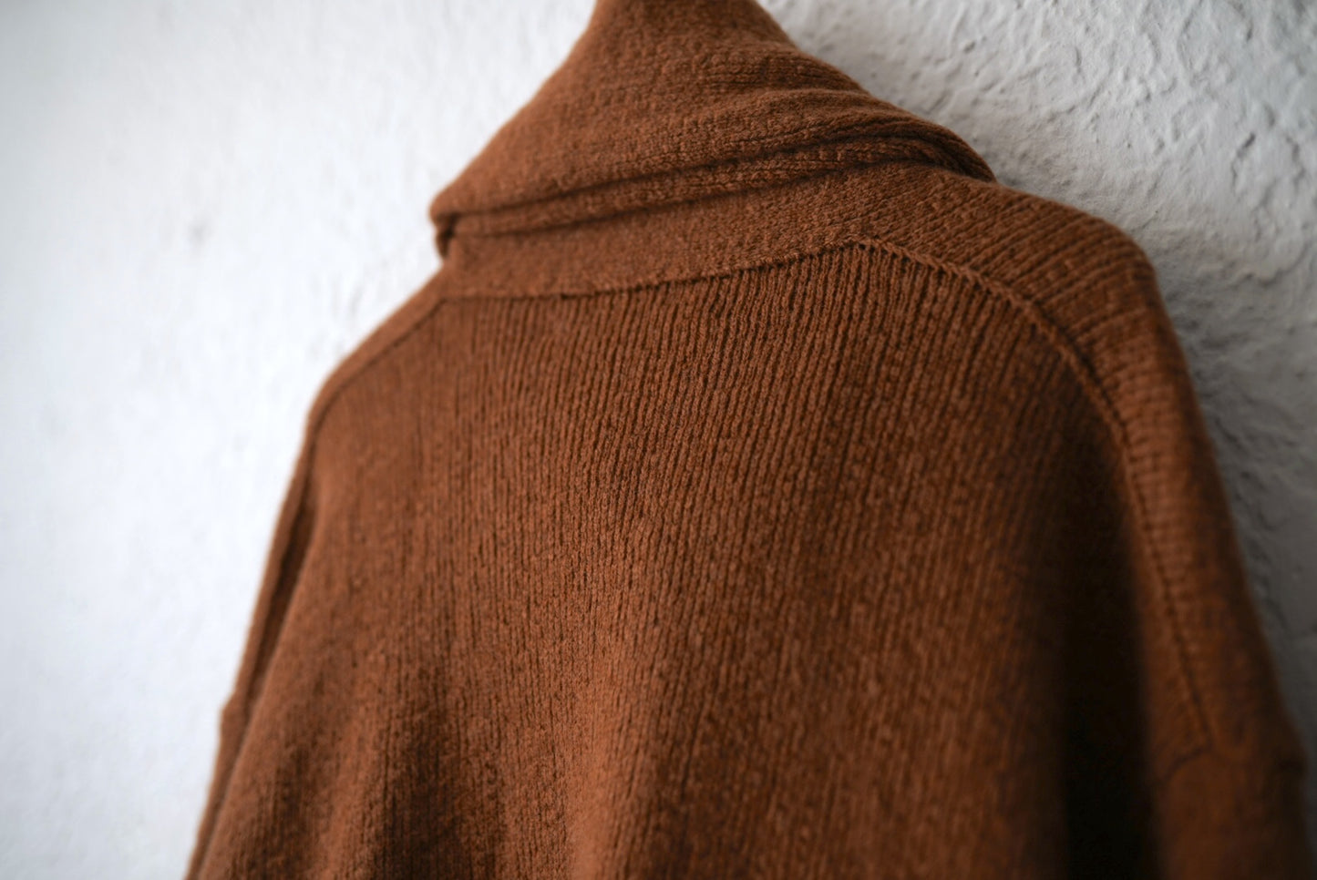23AW Loose Fit Wrap Cardigan ストールネックピンニットカーディガンセーター / DANIEL ANDRESEN(ダニエルアンドレセン)