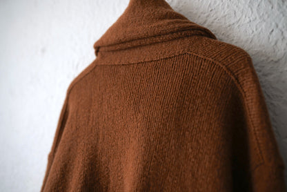 23AW Loose Fit Wrap Cardigan ストールネックピンニットカーディガンセーター / DANIEL ANDRESEN(ダニエルアンドレセン)