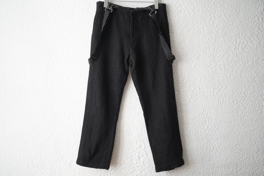 17AW WSP03 ウールツイルサスペンダーパンツ / Geoffrey.B.Small(ジェフリービースモール)
