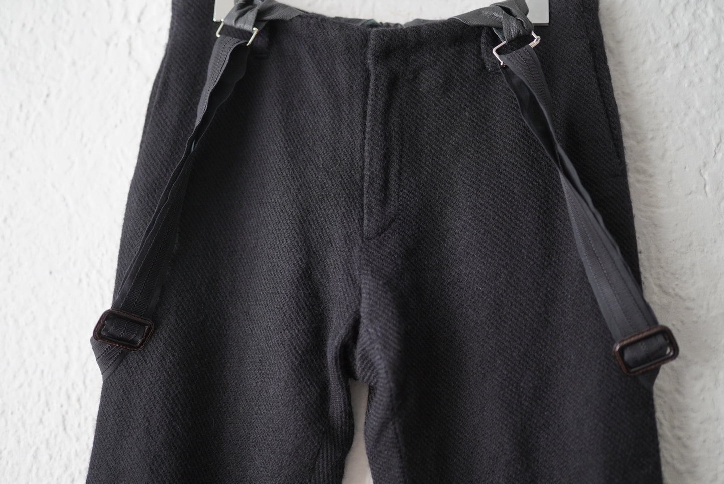 17AW WSP03 ウールツイルサスペンダーパンツ / Geoffrey.B.Small(ジェフリービースモール)