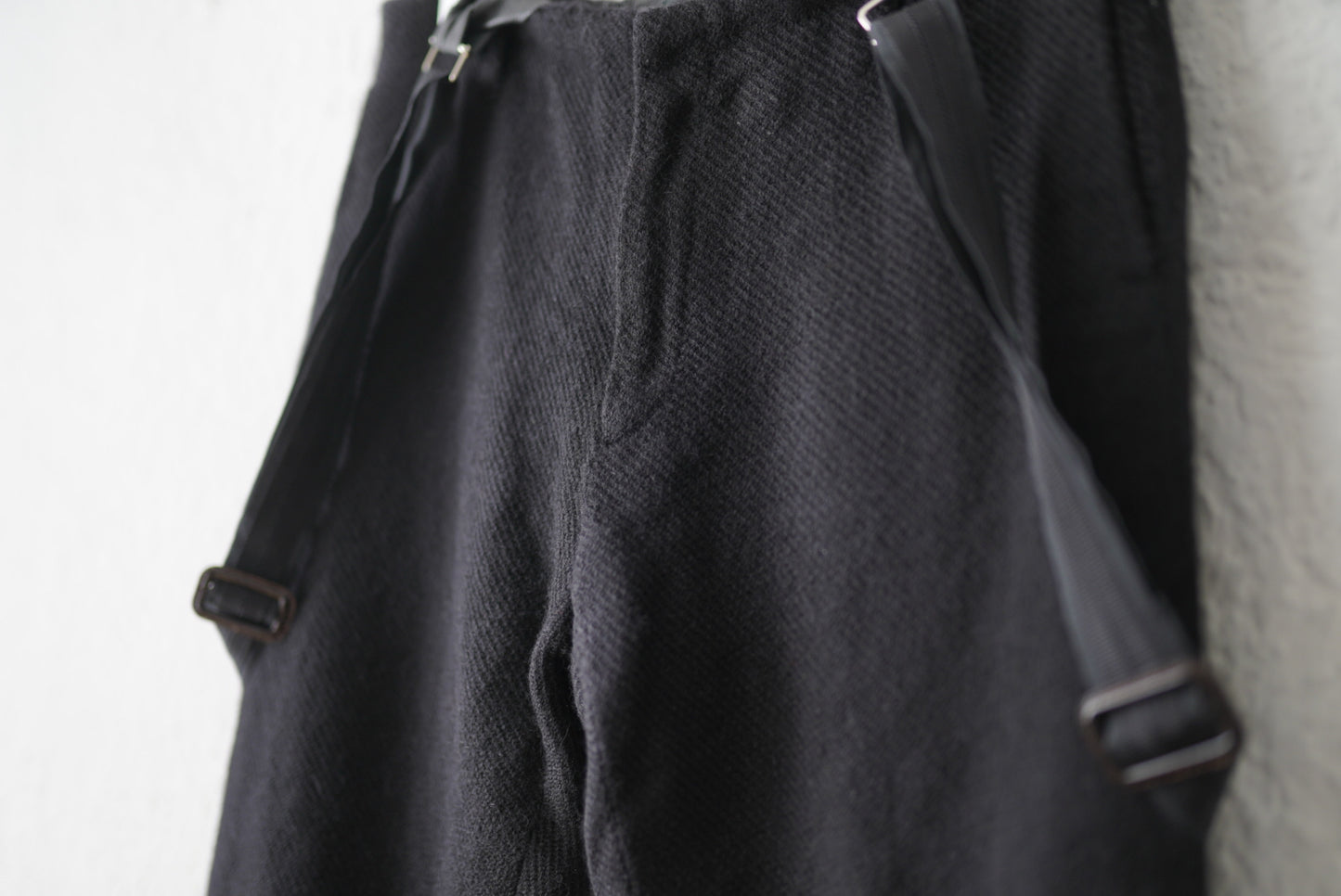 17AW WSP03 ウールツイルサスペンダーパンツ / Geoffrey.B.Small(ジェフリービースモール)