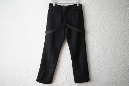 17AW WSP03 ウールツイルサスペンダーパンツ / Geoffrey.B.Small(ジェフリービースモール)