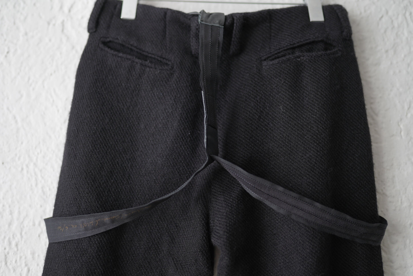 17AW WSP03 ウールツイルサスペンダーパンツ / Geoffrey.B.Small(ジェフリービースモール)