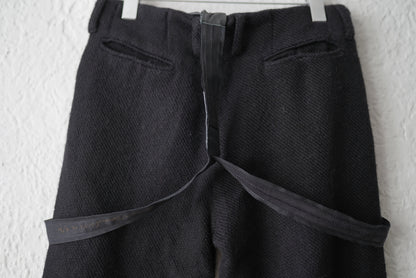 17AW WSP03 ウールツイルサスペンダーパンツ / Geoffrey.B.Small(ジェフリービースモール)