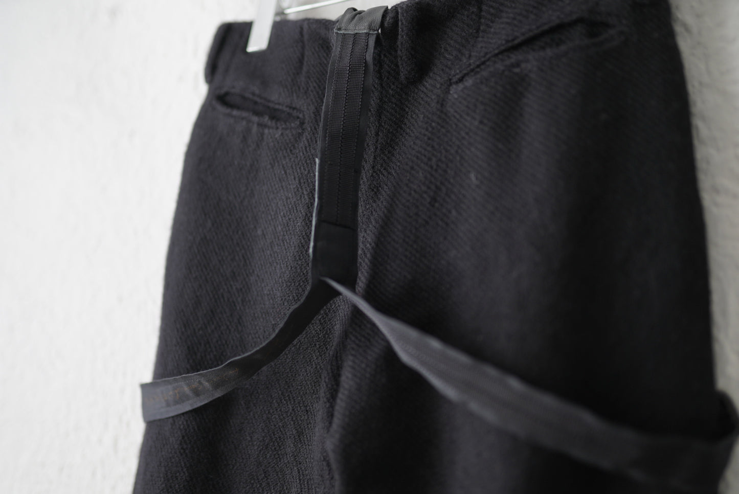 17AW WSP03 ウールツイルサスペンダーパンツ / Geoffrey.B.Small(ジェフリービースモール)