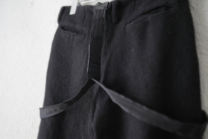 17AW WSP03 ウールツイルサスペンダーパンツ / Geoffrey.B.Small(ジェフリービースモール)