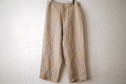 24SS TROUSER049 NATE Marin ストライプマリンパンツ / HEUGN(ユーゲン)