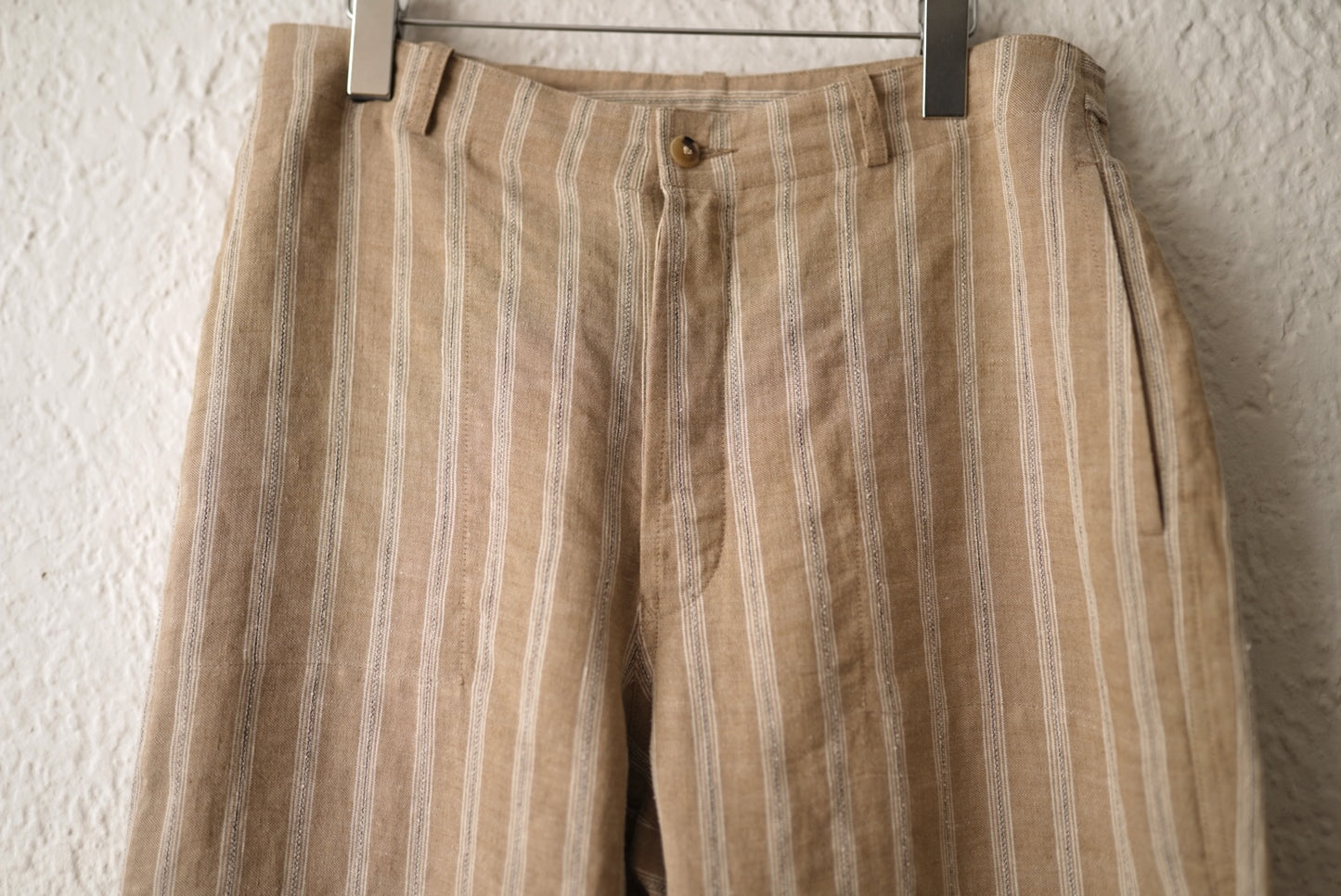 24SS TROUSER049 NATE Marin ストライプマリンパンツ / HEUGN(ユーゲン)