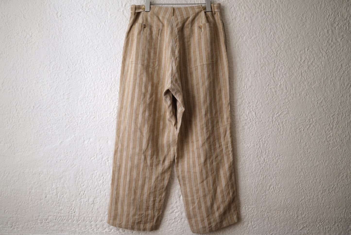 24SS TROUSER049 NATE Marin ストライプマリンパンツ / HEUGN(ユーゲン)