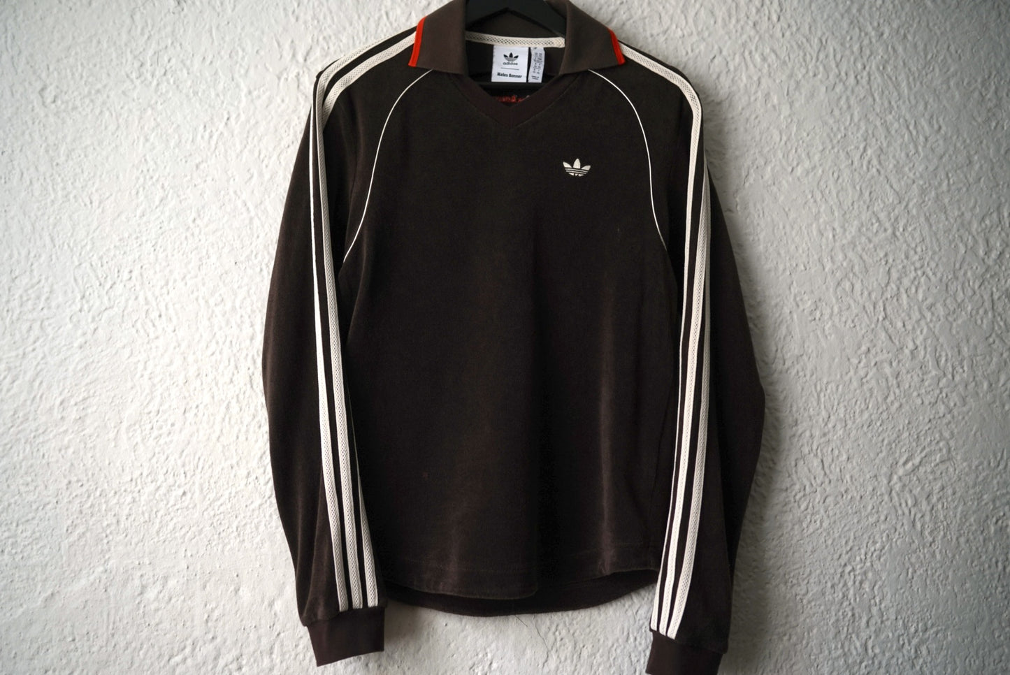 23SS Towel Long Sleeve Shirt トラックポロスウェットシャツ / Wales Bonner(ウェールズボナー) adidas(アディダス)