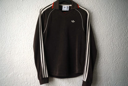 23SS Towel Long Sleeve Shirt トラックポロスウェットシャツ / Wales Bonner(ウェールズボナー) adidas(アディダス)