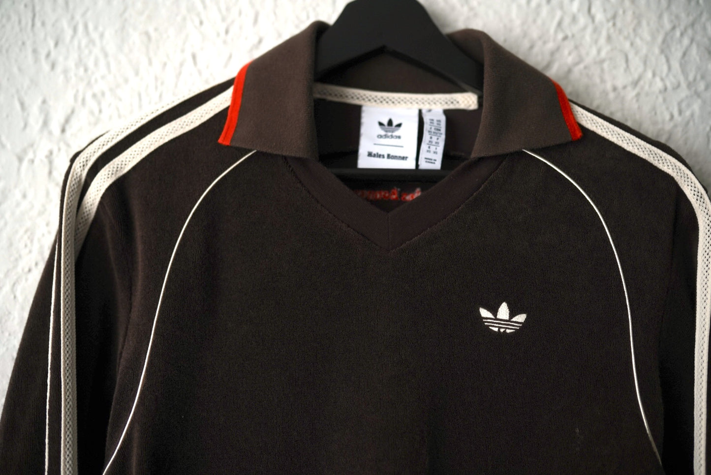23SS Towel Long Sleeve Shirt トラックポロスウェットシャツ / Wales Bonner(ウェールズボナー) adidas(アディダス)
