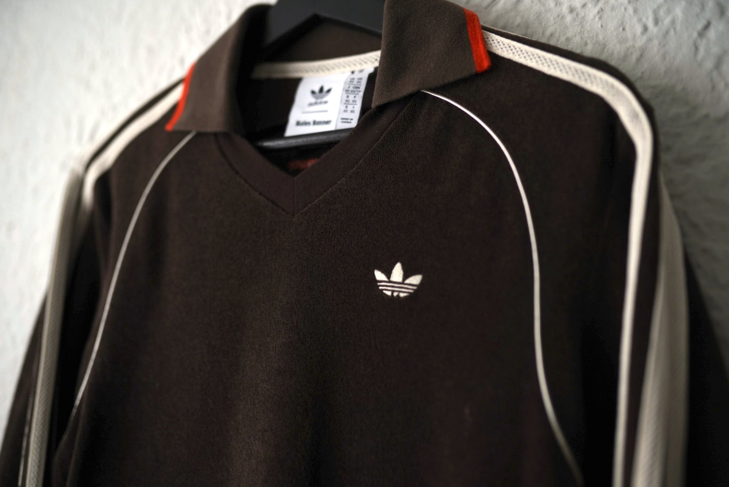 23SS Towel Long Sleeve Shirt トラックポロスウェットシャツ / Wales Bonner(ウェールズボナー) adidas(アディダス)