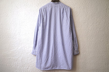 21AW SHIRT034 ROB バンドカラーストライプシャツ / HEUGN(ユーゲン)