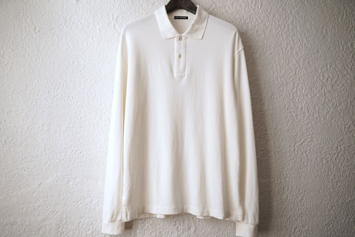 01SS 本人期 長袖ポロシャツ / ISSEY MIYAKE(イッセイミヤケ)