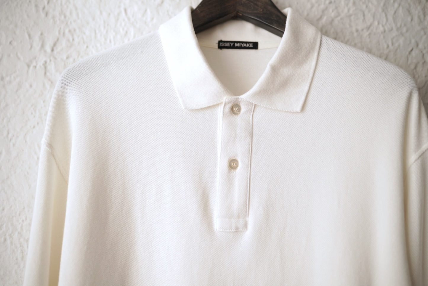 01SS 本人期 長袖ポロシャツ / ISSEY MIYAKE(イッセイミヤケ)