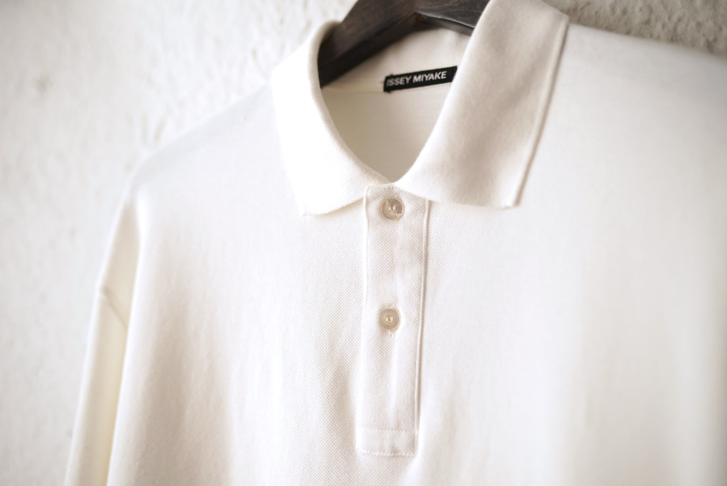 01SS 本人期 長袖ポロシャツ / ISSEY MIYAKE(イッセイミヤケ)