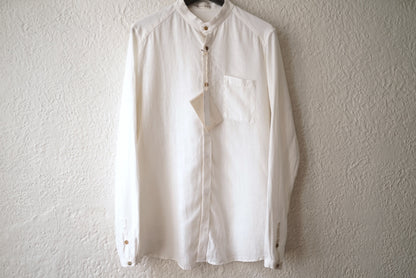 21SS MAO COLLAR JACKET バンドカラーシャツ / individual sentiments(インディヴィジュアルセンチメンツ)