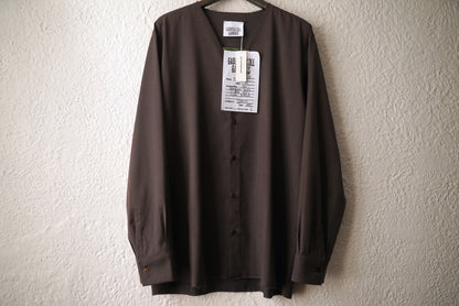 23SS No.97 Loro Piana Super130's FOUR SEASONS ウールシャツトップス / GABRIELA COLL GARMENTS(ガブリエラコールガーメンツ)