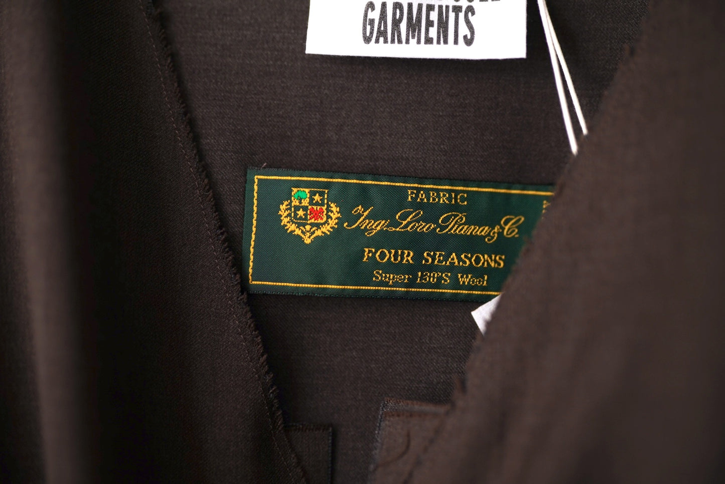 23SS No.97 Loro Piana Super130's FOUR SEASONS ウールシャツトップス / GABRIELA COLL GARMENTS(ガブリエラコールガーメンツ)
