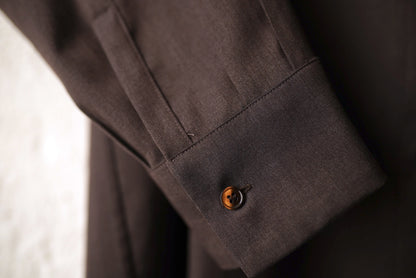 23SS No.97 Loro Piana Super130's FOUR SEASONS ウールシャツトップス / GABRIELA COLL GARMENTS(ガブリエラコールガーメンツ)