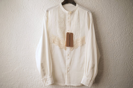 25SS バンドカラードレスシャツ / GARCON BY GARCON(ギャルソンバイギャルソン)