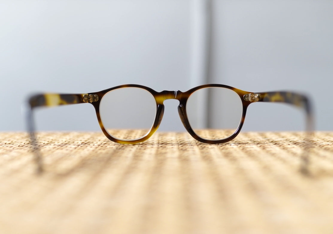 1940's Parisian パリジャン 芯なし セルフレームアイウェア 眼鏡