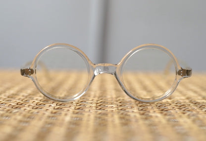 1950's クリアラウンドセルフレーム アイウェア 眼鏡 / frame france(フレームフランス)