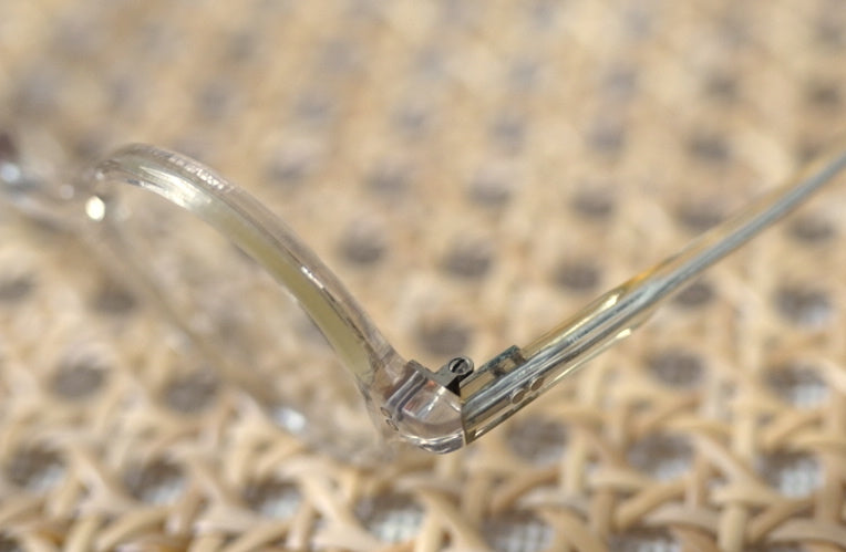 1950's クリアラウンドセルフレーム アイウェア 眼鏡 / frame france(フレームフランス)