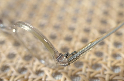 1950's クリアラウンドセルフレーム アイウェア 眼鏡 / frame france(フレームフランス)