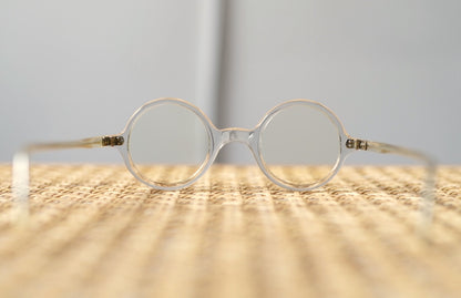 1950's クリアラウンドセルフレーム アイウェア 眼鏡 / frame france(フレームフランス)