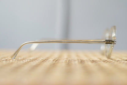 1950's クリアラウンドセルフレーム アイウェア 眼鏡 / frame france(フレームフランス)