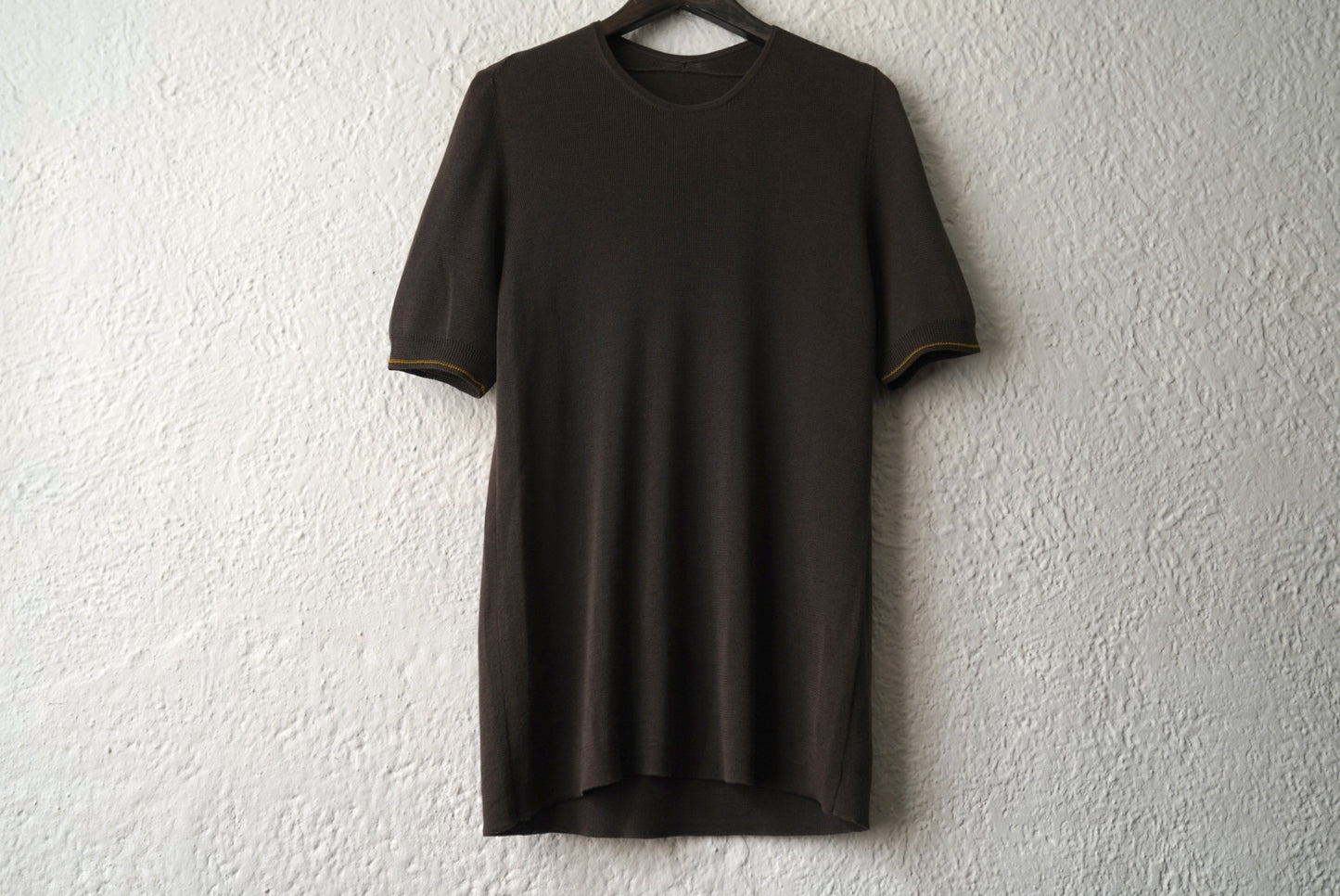 クルーネック半袖ニットセーター / LABEL UNDER CONSTRUCTION(レーベルアンダーコンストラクション)