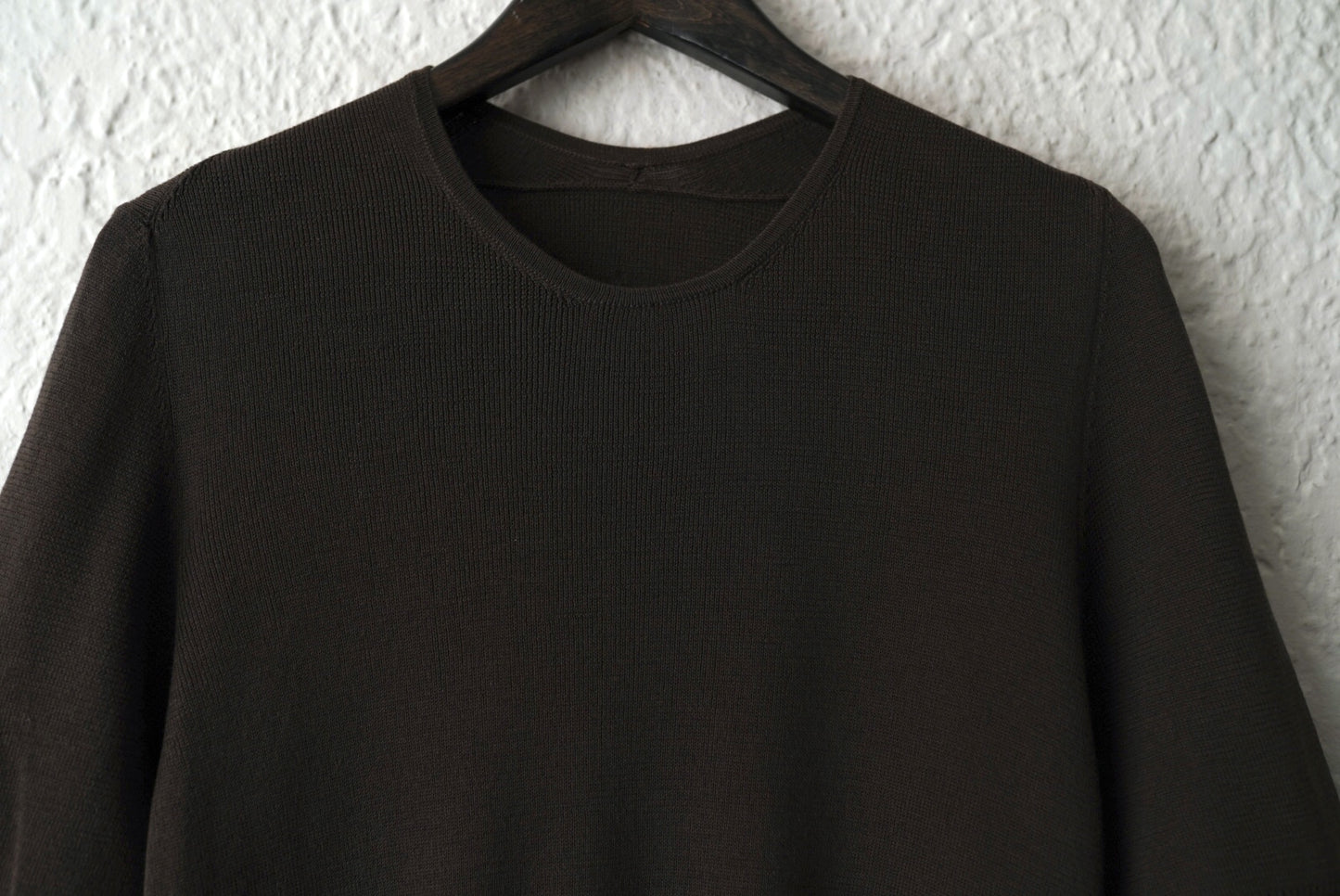 クルーネック半袖ニットセーター / LABEL UNDER CONSTRUCTION(レーベルアンダーコンストラクション)