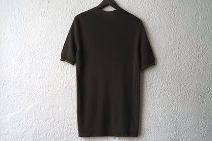 クルーネック半袖ニットセーター / LABEL UNDER CONSTRUCTION(レーベルアンダーコンストラクション)