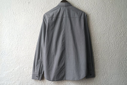 15SS ボタンダウンジップアップチェックシャツ / Maison Margiela(メゾンマルジェラ)