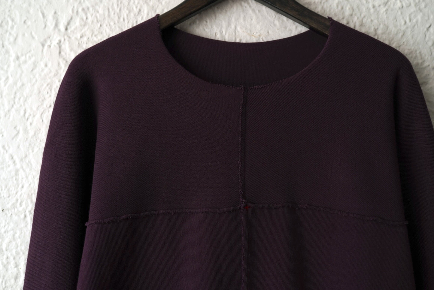 18AW T211-JM4 ミドルジャージー長袖カットソー トップス パープル / m.a+(エムエークロス)